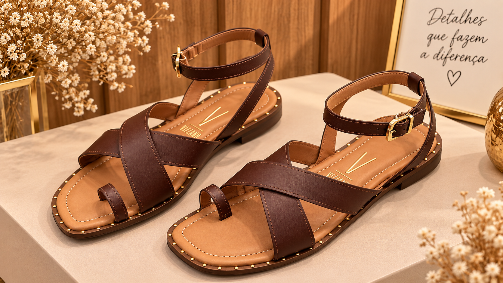 🤎 Elegância e conforto para todos os momentos!